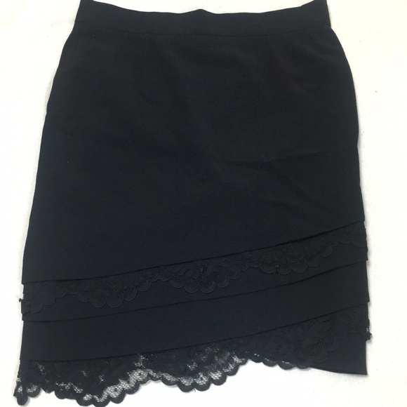 Vintage Escada Couture Wool pencil skirt 6 - Picture 1 of 8